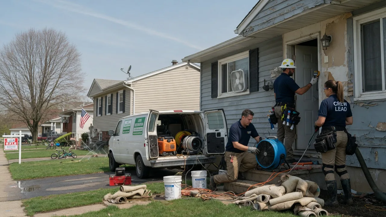 Flood Cleanup in Harrison, OH near me